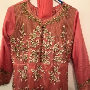 Fancy dress Pink & Gold